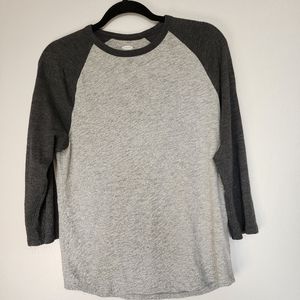 Old Navy baseball 3/4 sleeve Men's size small